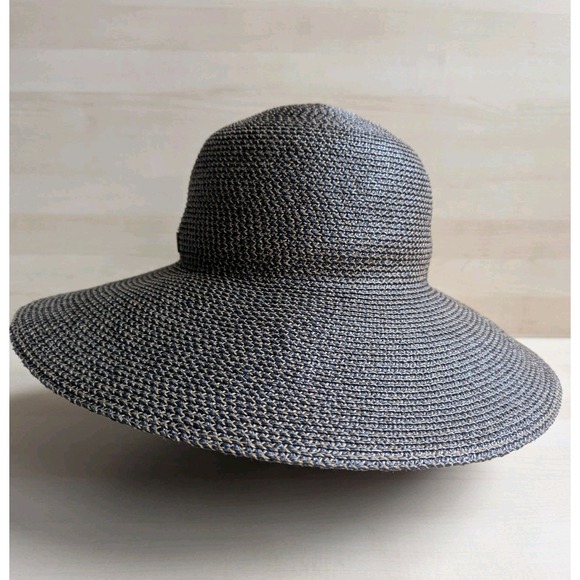 Eric Javits New York NWOT Hampton Straw Sun Hat UPF 50 #2 - Picture 5 of 14